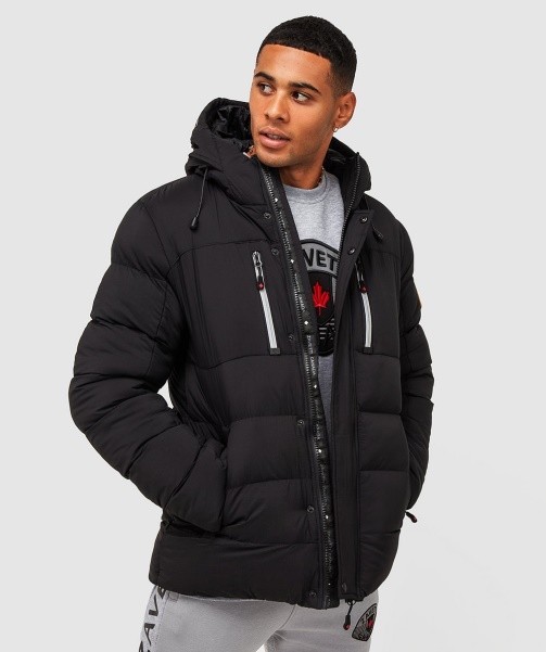 Atlin Puffer Jacket Alessandro Zavetti - Black