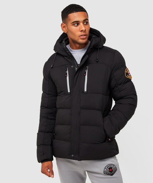 Atlin Puffer Jacket Alessandro Zavetti - Black