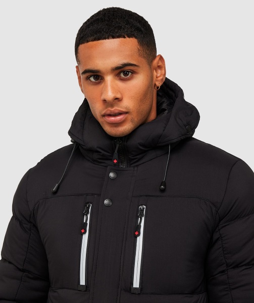 Atlin Puffer Jacket Alessandro Zavetti - Black