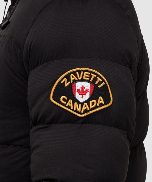 Atlin Puffer Jacket Alessandro Zavetti - Black