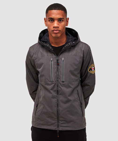 Alessandro Zavetti - Jet Black Alvini Windrunner Jacket