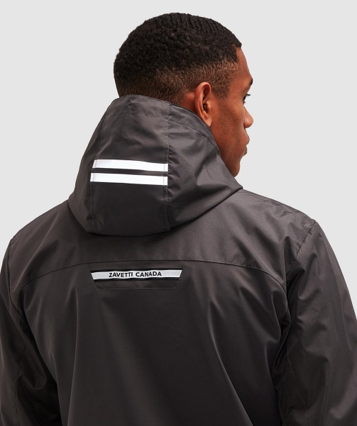 Alessandro Zavetti - Jet Black Alvini Windrunner Jacket
