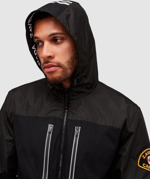 Alessandro Zavetti - Jet Black Alvini Windrunner Jacket
