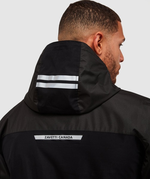 Alessandro Zavetti - Jet Black Alvini Windrunner Jacket