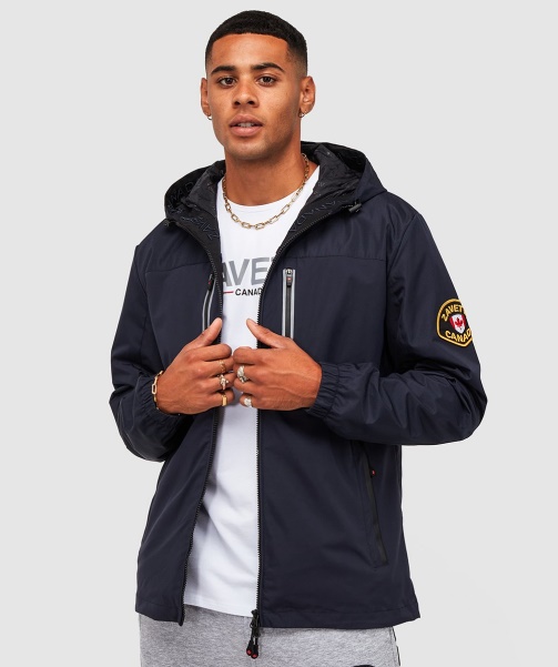 Alessandro Zavetti - Jet Black Alvini Windrunner Jacket