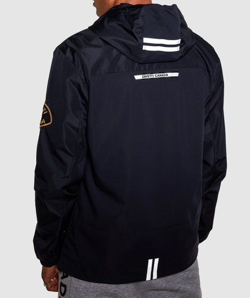 Alessandro Zavetti - Jet Black Alvini Windrunner Jacket