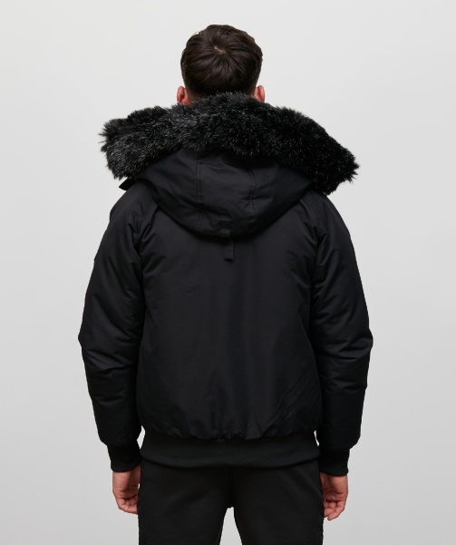 Alessandro Zavetti - Obella Reflective Trim Parka Black