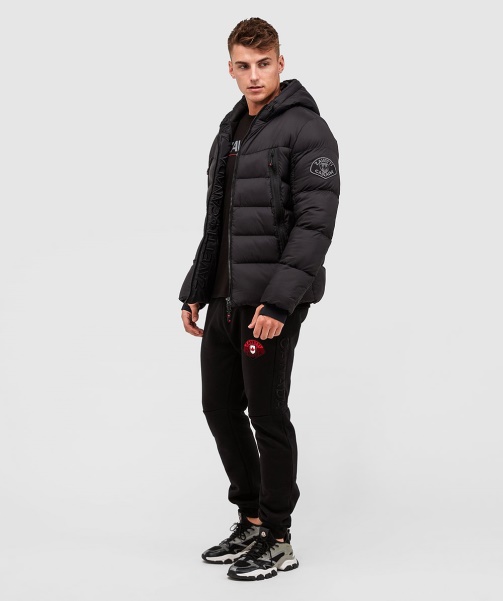 Black Alessandro Zavetti - Malvini 3.0 Puffer Jacket