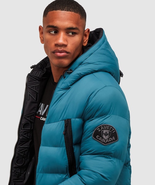 Black Alessandro Zavetti - Malvini 3.0 Puffer Jacket