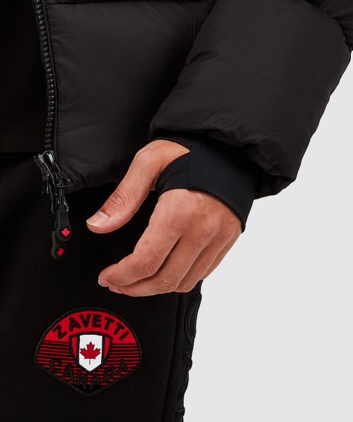 Black Alessandro Zavetti - Malvini 3.0 Puffer Jacket