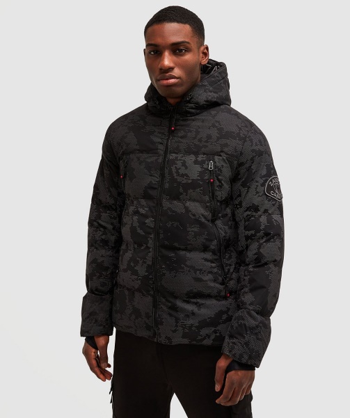 Alessandro Zavetti - Jet Black Malvini 2.0 Reflective Puffer Jacket