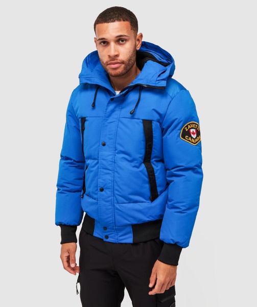 Alessandro Zavetti - Aylmer Puffer Fur Hooded Bomber Jacket Asphalt