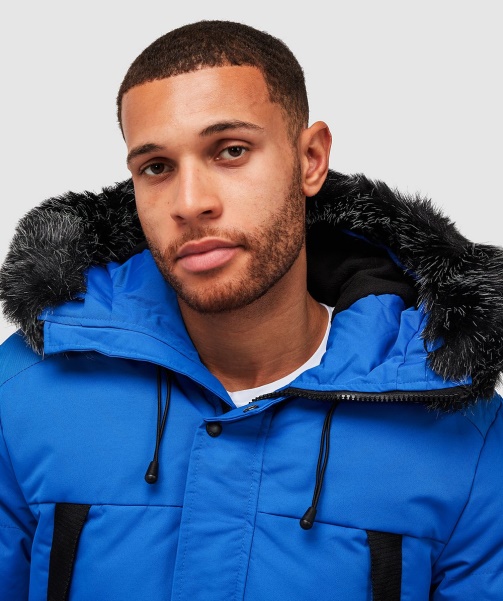 Alessandro Zavetti - Aylmer Puffer Fur Hooded Bomber Jacket Asphalt