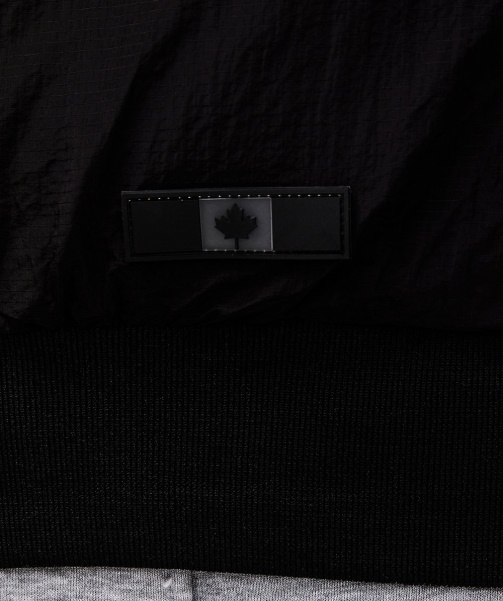 Black Carrick Puffer Bomber Jacket - Alessandro Zavetti
