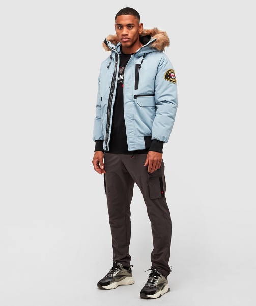Abelli 2.0 Hooded Bomber Jacket White - Alessandro Zavetti