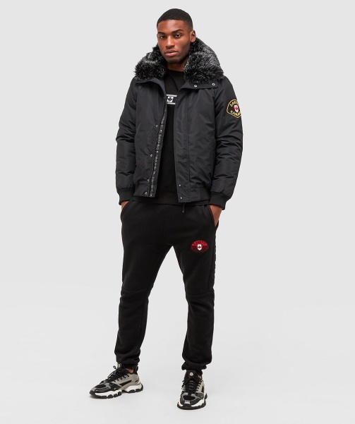 Alessandro Zavetti - Black Valter Bomber Jacket