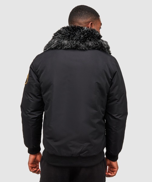 Alessandro Zavetti - Black Valter Bomber Jacket