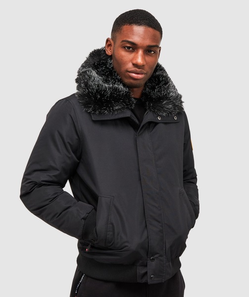 Alessandro Zavetti - Black Valter Bomber Jacket