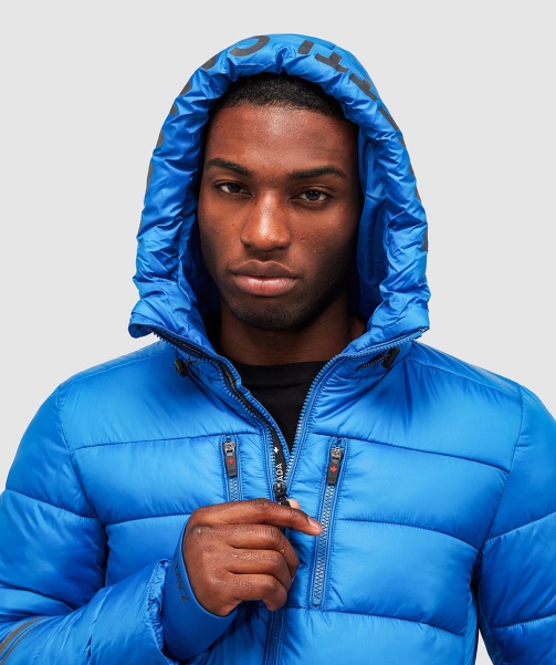 Alessandro Zavetti - Pollux Puffer Jacket Blue