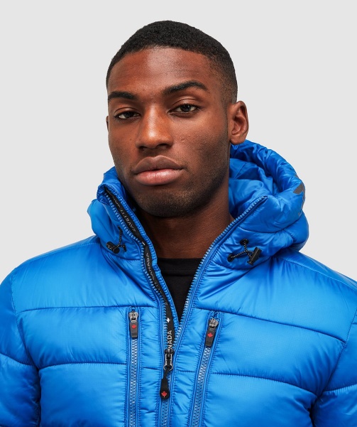 Alessandro Zavetti - Pollux Puffer Jacket Blue
