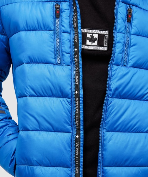 Alessandro Zavetti - Pollux Puffer Jacket Blue