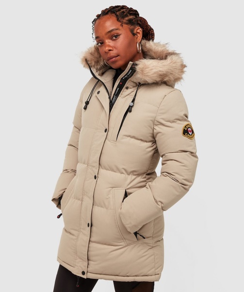 Alessandro Zavetti - STONE Womens Goshawa Puffer Parka Jacket