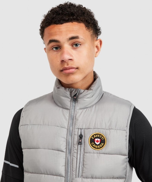 Black Junior Elino Gilet - Alessandro Zavetti