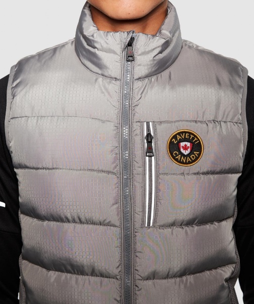 Black Junior Elino Gilet - Alessandro Zavetti
