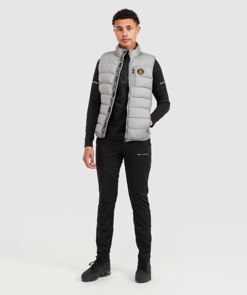 Black Junior Elino Gilet - Alessandro Zavetti